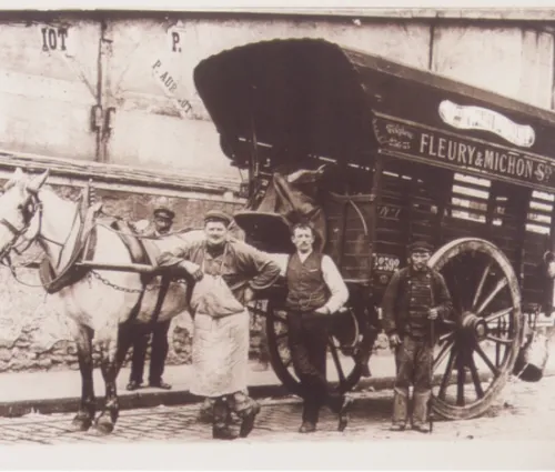 Fleury Michon, charrette, 1905