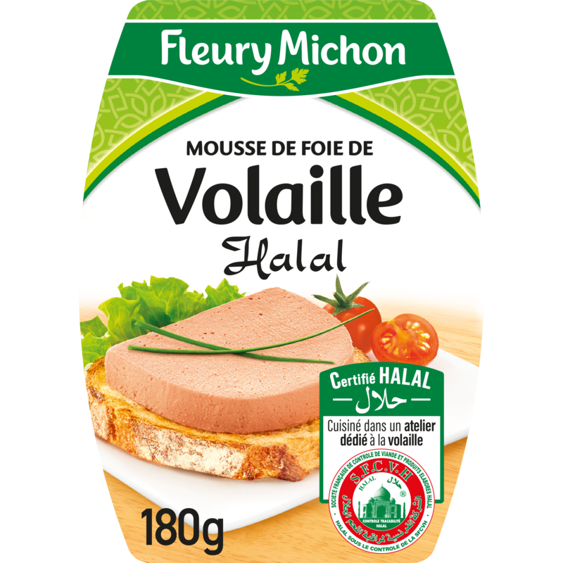 Mousse de foie de volaille halal