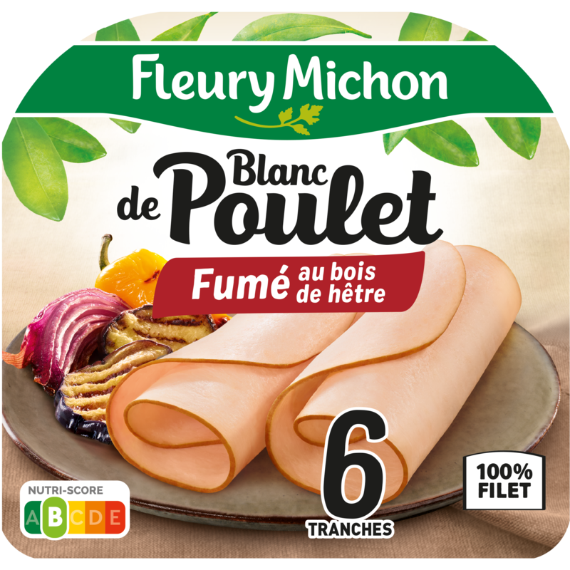 Blanc de poulet fumé