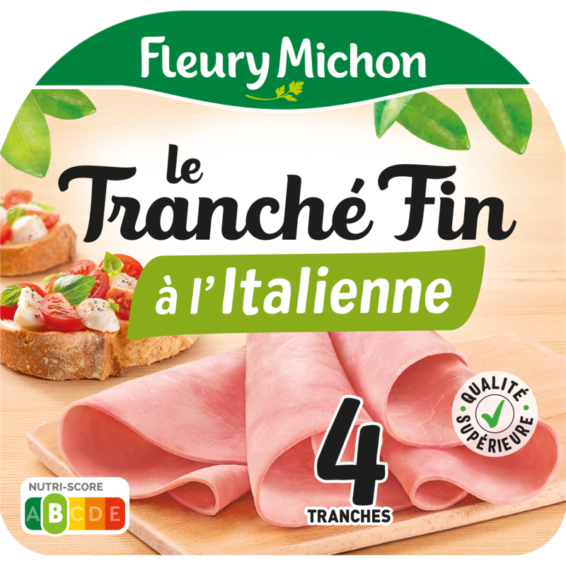 Un Savoureux Filet De Jambon Tranché