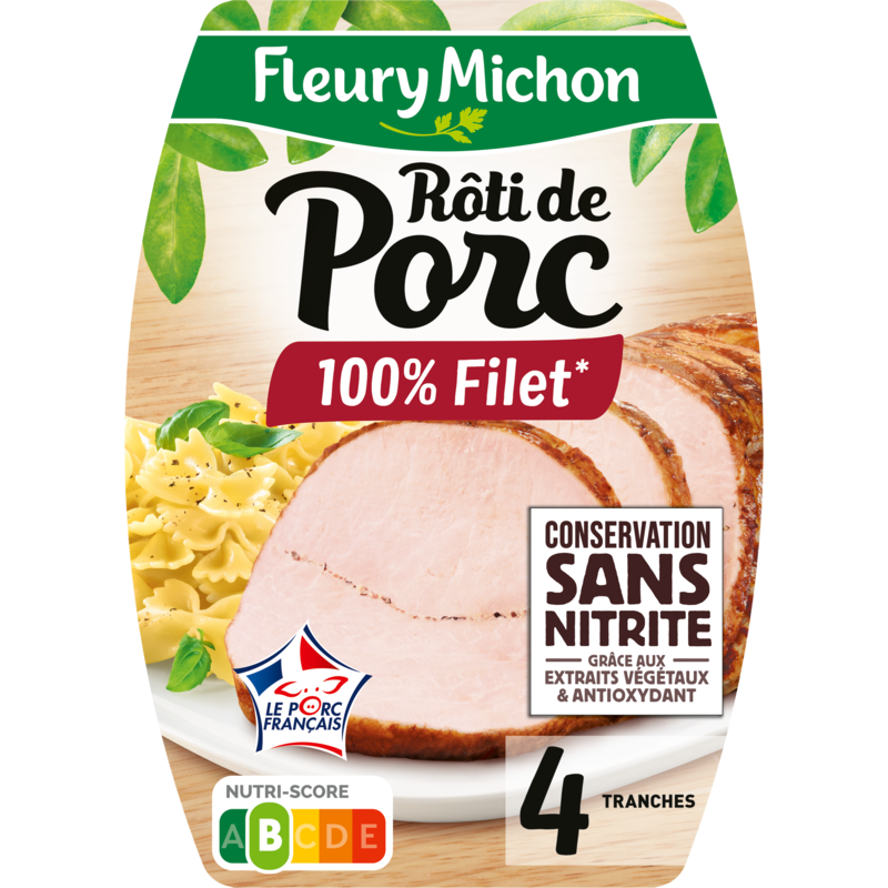 Rôti de Porc Conservation sans nitrite