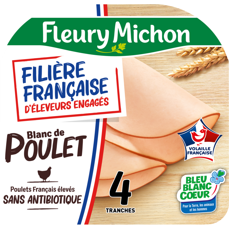 BLANC DE POULET BIO 150G - Acheter vos produits BIO en ligne - BBG