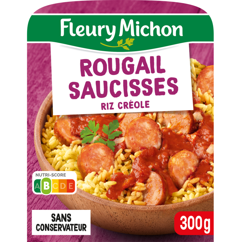 Rougail saucisses riz créole