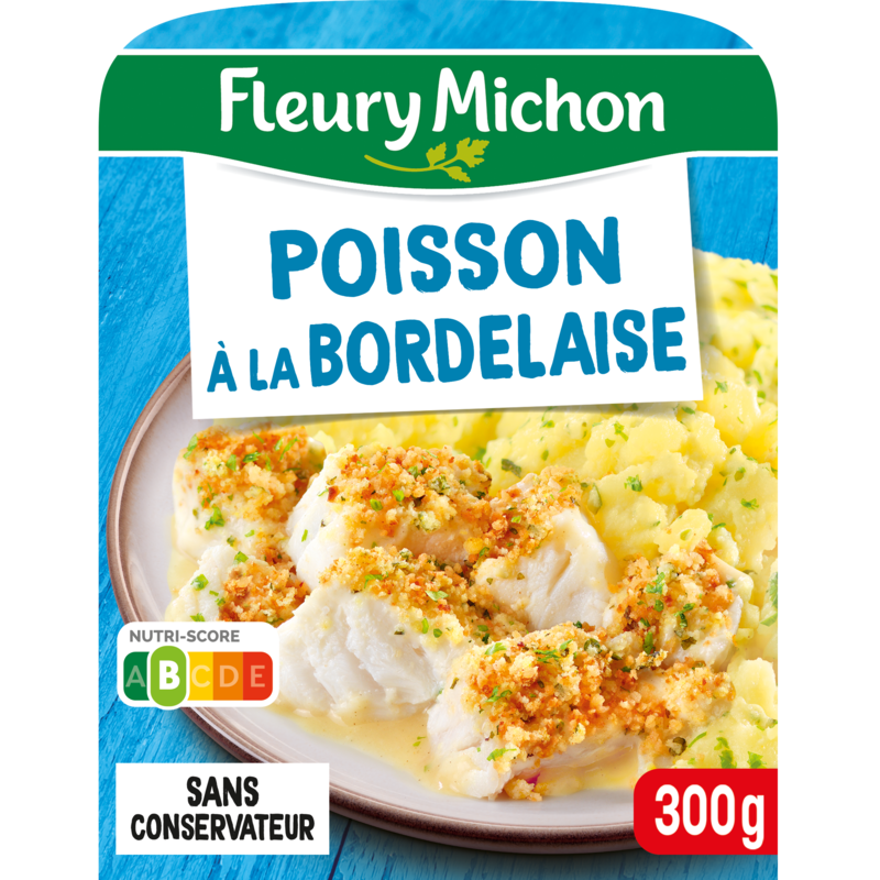 Poisson à la Bordelaise & écrasé de pommes de terre