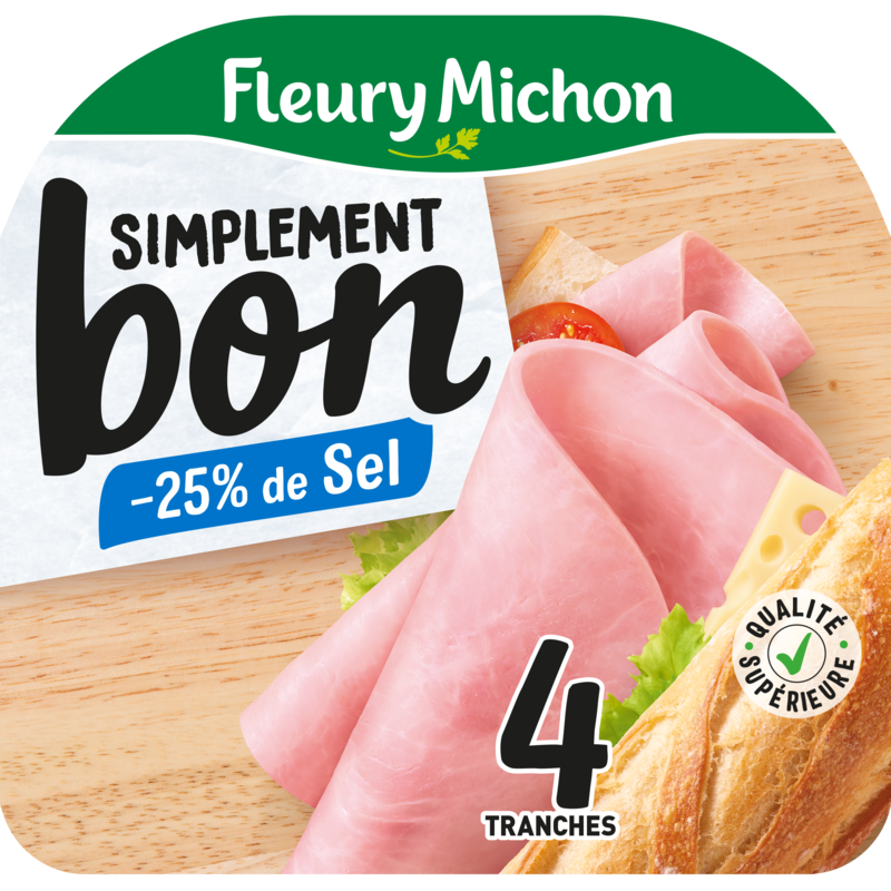 Jambon Simplement Bon -25% de sel