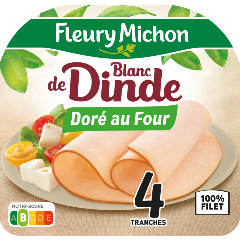 Blanc de Dinde doré au four