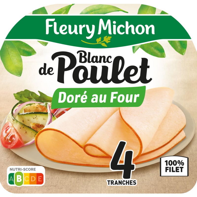 Blanc de Poulet doré au four