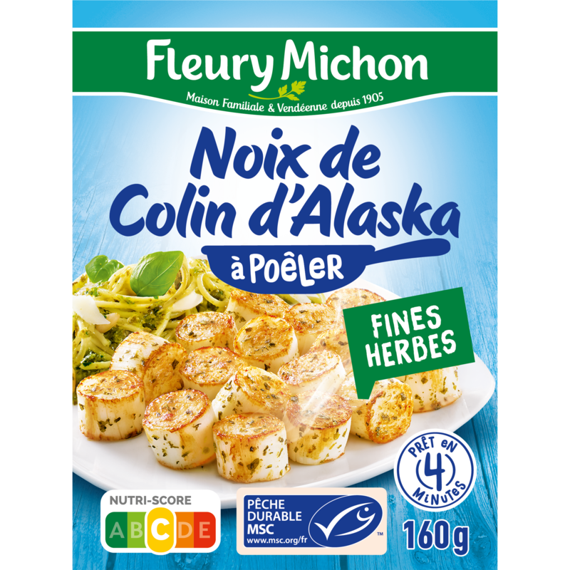 Noix de Colin d'Alaska A poêler - Fines Herbes