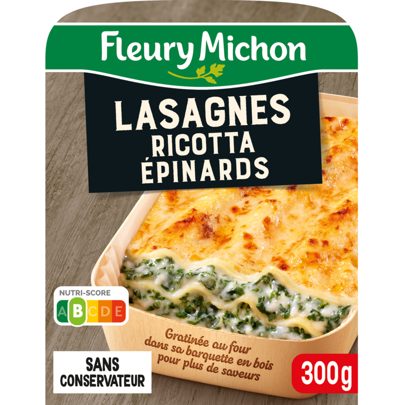 Lasagnes Ricotta Epinards