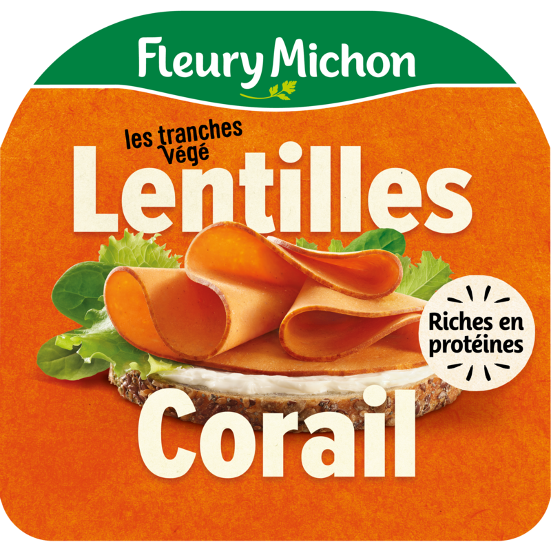 Les Tranches Végé Lentilles Corail