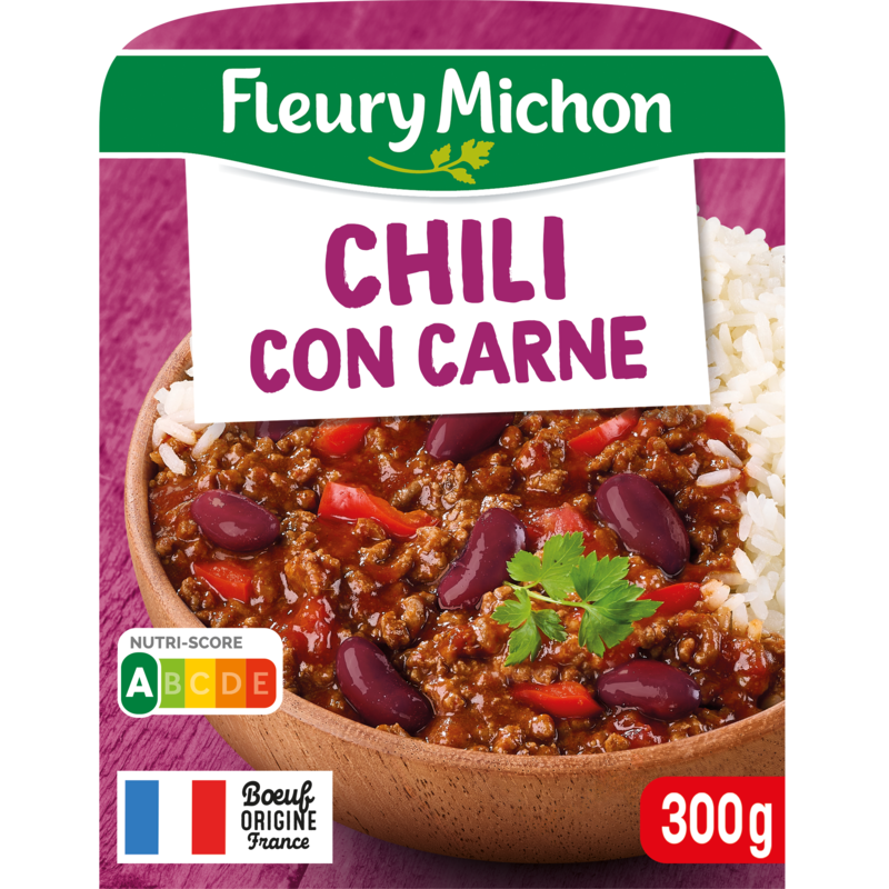 Chili Con Carne riz blanc