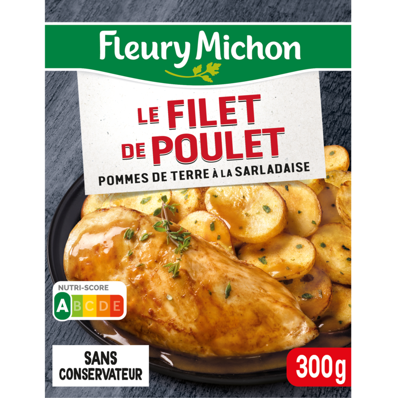 Le Filet de Poulet Pommes de Terre à la Sarladaise