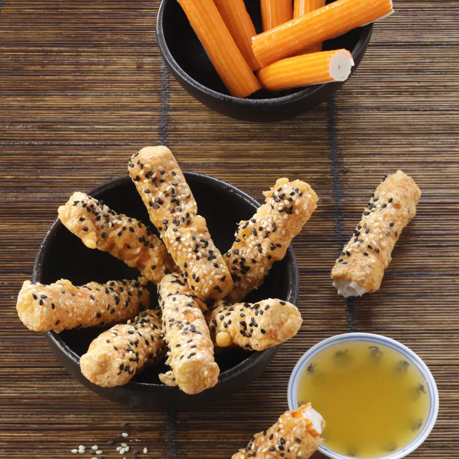 Recette tempura au surimi Fleury Michon 