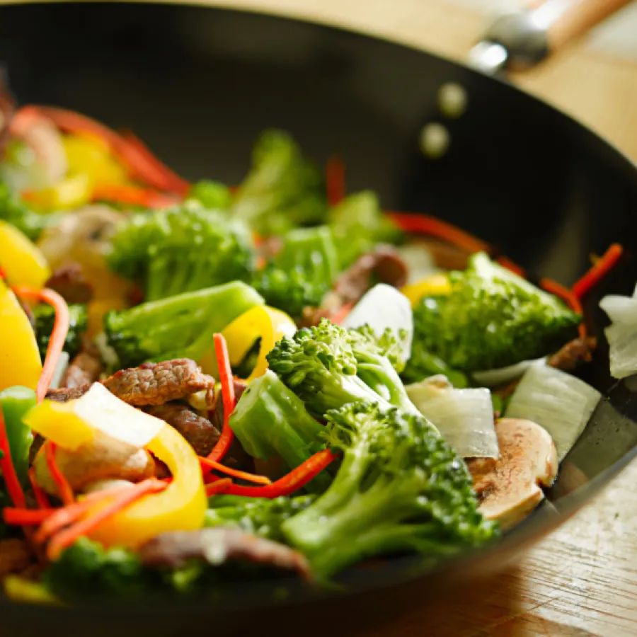 wok de légumes