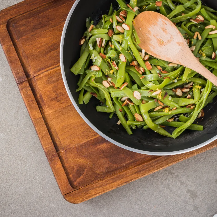 poêlée haricots verts fleury Michon