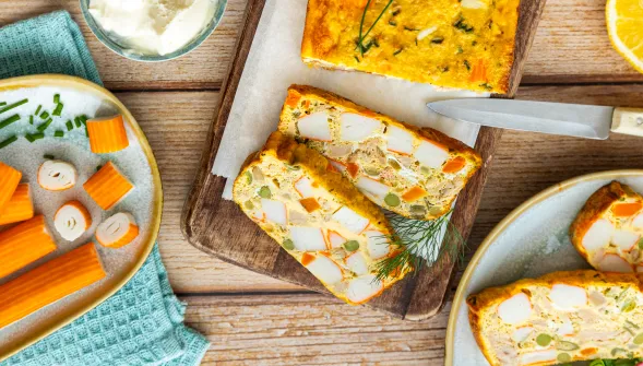 Recette Terrine de la mer poisson et surimi Fleury Michon