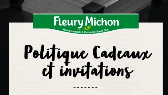 Politique cadeaux et invitations