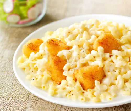 Nuggets & coquillettes à l'emmental Fleury Michon