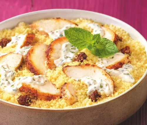 Tajine de Poulet aux abricots & semoule Fleury Michon