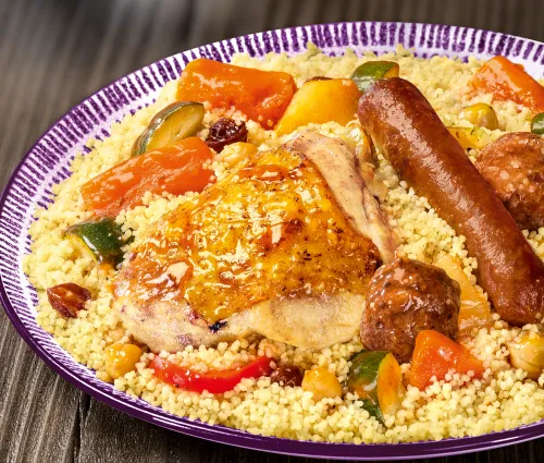 Le Couscous à la Marocaine et ses légumes Fleury Michon