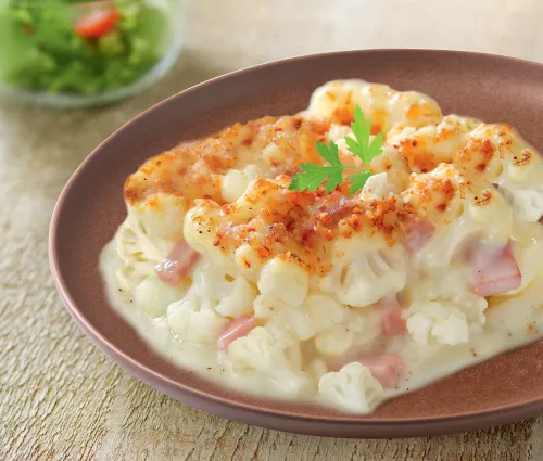 Gratin de Choux-Fleurs au Jambon & à l'emmental Fleury Michon 