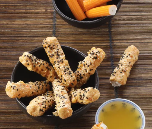 Recette tempura au surimi Fleury Michon