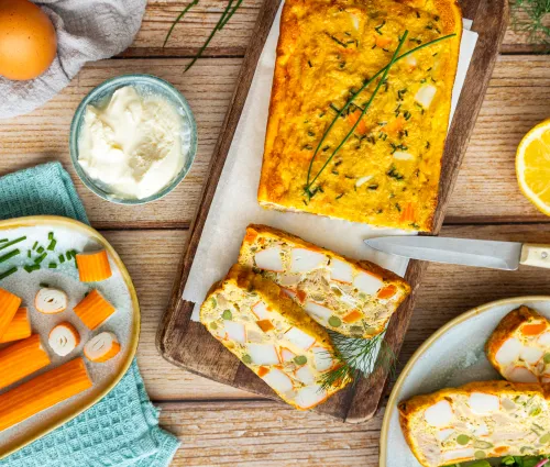 Recette Terrine de la mer poisson et surimi Fleury Michon