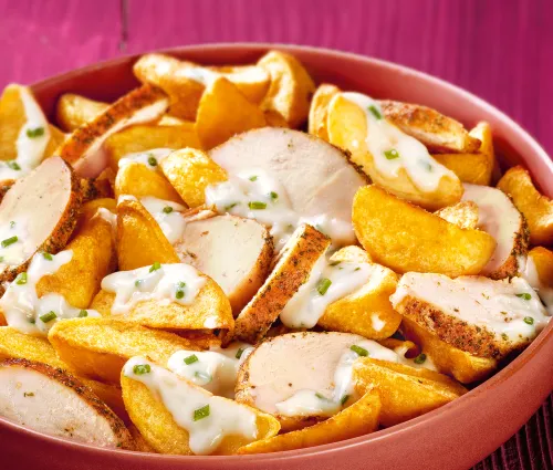 Poulet Rôti Potatoes & sauce blanche Fleury Michon