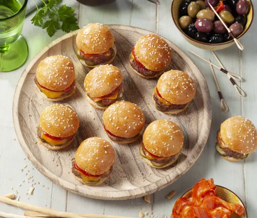 Paso mini burgers appetizers