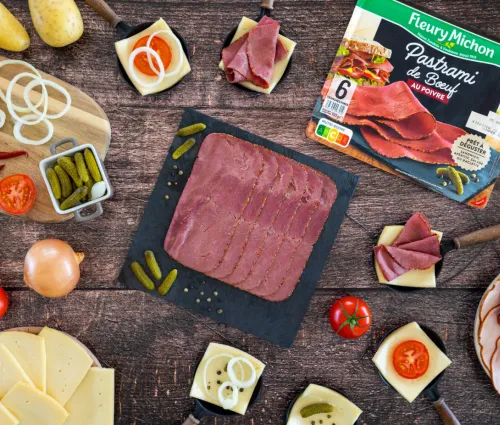 Recette raclette au pastrami Fleury Michon 