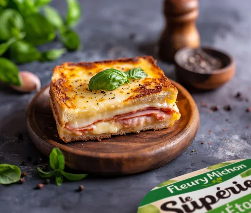 Croque-monsieur jambon fromage - Recette Fleury Michon