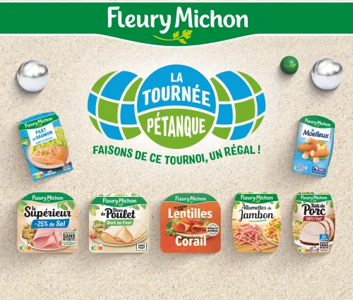 La tournée pétanque 2025 de Fleury Michon