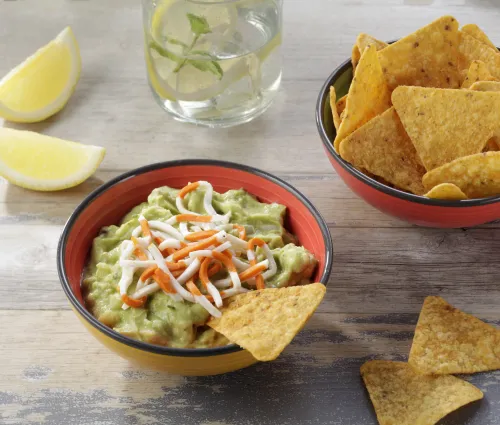 Guacamole au surimi râpé Recette Fleury Michon