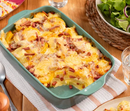 Tartiflette végétarienne aux Allumettes Végé