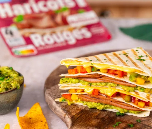 Wrap type quesadillas végé fleury michon