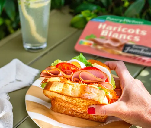 sandwich brioché fleury michon saveur jambon