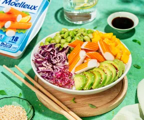 Recette Poke bowl riz surimi Fleury Michon