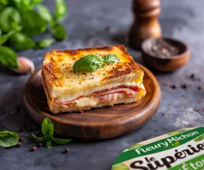 Croque-monsieur jambon fromage - Recette Fleury Michon