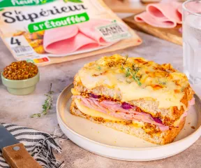 Recette Fleury Michon Croque Monsieur Jambon Fromage Oignions