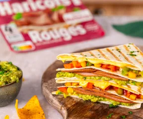 Wrap type quesadillas végé fleury michon