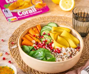 Poke bowl curry cumin Fleury Michon