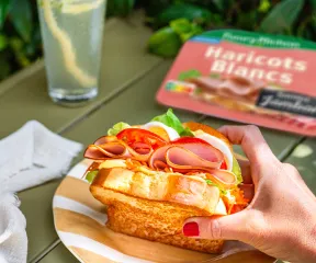 sandwich brioché fleury michon saveur jambon